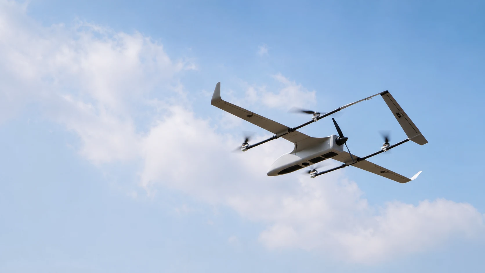JT-450 VTOL UAV in flight